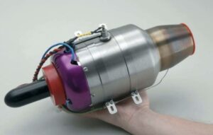 AMT Olympus Jet Engine 25 Kg Thrust , Gas Start, Electric Starter